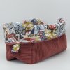Trousse en velours cotelé bordeaux intérieur Manga C de B Les cousettes de Bobinette