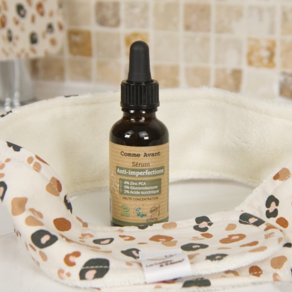 Sérum visage anti-imperfections Comme avant chez Les cousettes de Bobinette