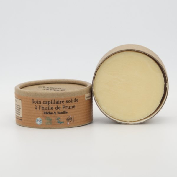 Soin capillaire solide à l'huile de Prune Comme Avant chez Les cousettes de Bobinette