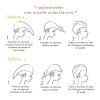 Mode d'emploi serviette cheveux