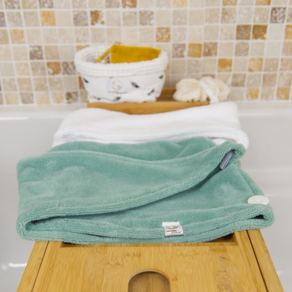 Serviette cheveux bambou – Lot de 2 – C de B Les cousettes de Bobinette