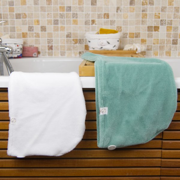 Serviette cheveux bambou – Lot de 2 – C de B Les cousettes de Bobinette