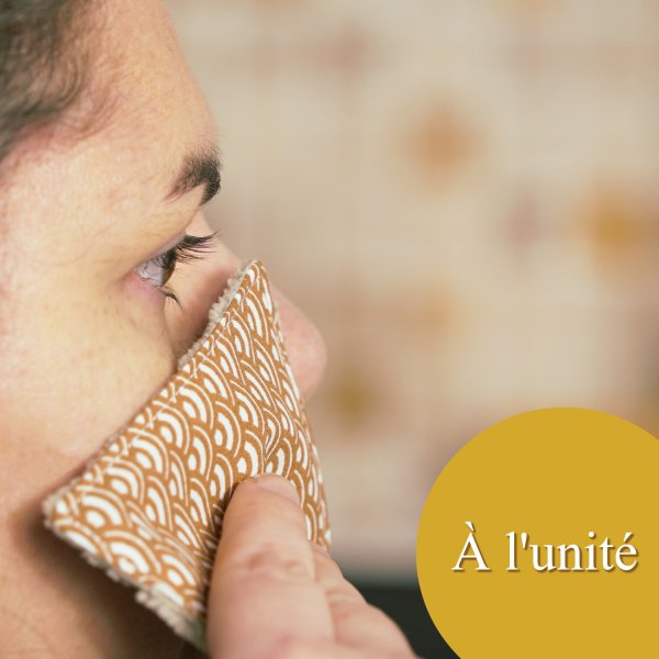 Coton lavable et réutilisable à l'unité