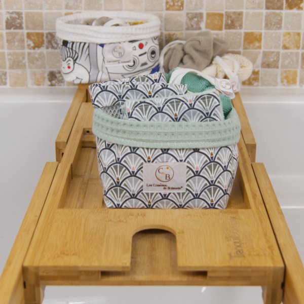 Mini panier Cocooning C de B Les cousettes de Bobinette