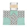 Lingettes démaquillantes lavables vert menthe – Made in France