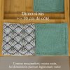 Lingettes démaquillantes lavables vert menthe – Made in France