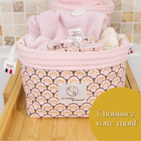Panier l'Essentiel de la douche C de B Les cousettes de Bobinette
