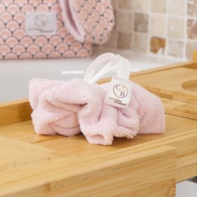 Fleur de douche bambou rose