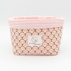 Grand panier Rose Paon C de B Les cousettes de Bobinette