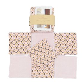 Lingettes démaquillantes lavables rose – Made in France