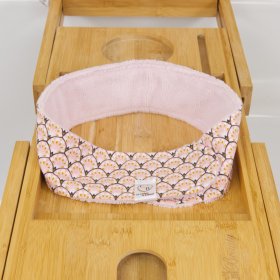 Bandeau make-up rose paon