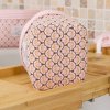 Petit panier Rose Paon C de B Les cousettes de Bobinette