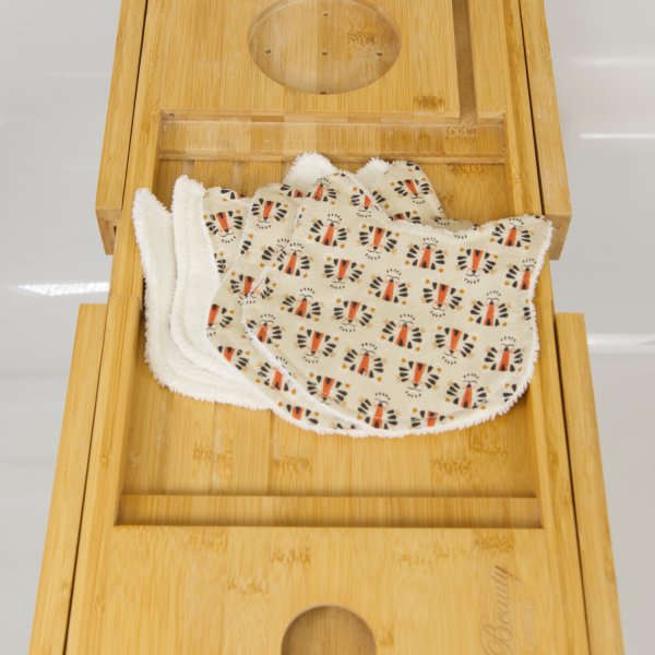 Ensemble Elizabeth Lingettes tête de chat – Made in France