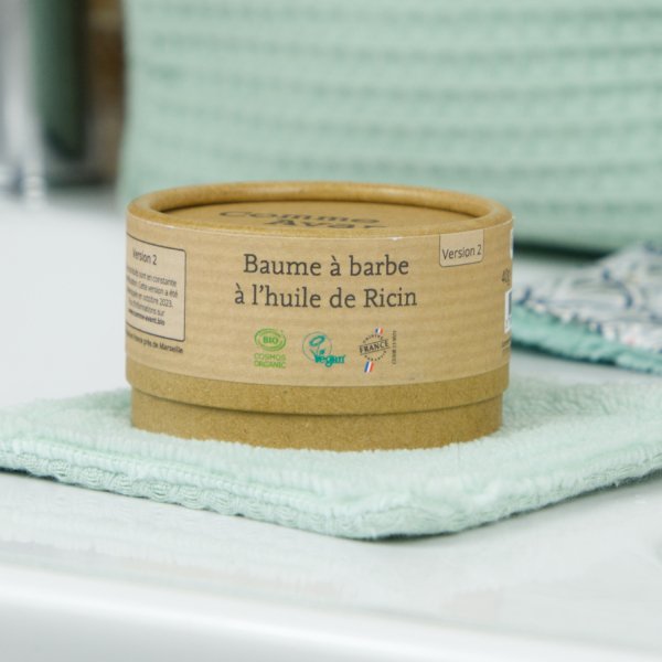 Baume à Barbe à l'huile de Ricin chez Les cousettes de Bobinette