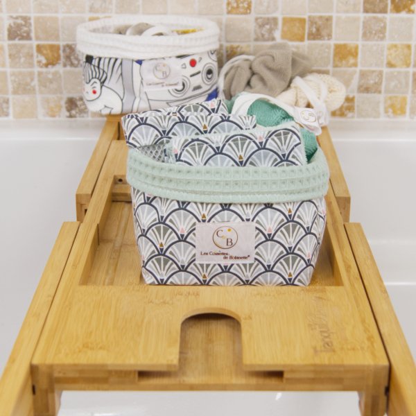 Mini panier Cocooning C de B Les cousettes de Bobinette
