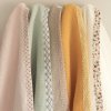 5 couleurs de sorties de bain en nid d'abeille