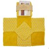 Lot de 7 lingettes démaquillantes lavables en coton et éponge bambou