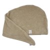 Serviette cheveux micro éponge bambou Cappuccino