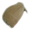 Serviette cheveux cappuccino vu de profil.