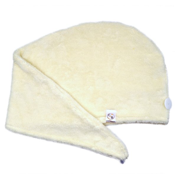 Serviette cheveux ecru