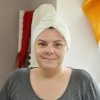 Serviette cheveux micro éponge bambou Ecru