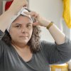 Ensemble de 7 lingettes démaquillantes, bandeau make-up et filet de lavage