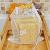 Ensemble de 7 lingettes démaquillantes, bandeau make-up et filet de lavage