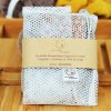 Ensemble de 7 lingettes démaquillantes, bandeau make-up et filet de lavage