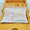 Ensemble de 7 lingettes démaquillantes, bandeau make-up et filet de lavage
