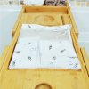 Ensemble de 7 lingettes démaquillantes, bandeau make-up et filet de lavage