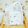 Ensemble de 7 lingettes démaquillantes, bandeau make-up et filet de lavage