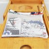 Ensemble de 7 lingettes démaquillantes, bandeau make-up et filet de lavage