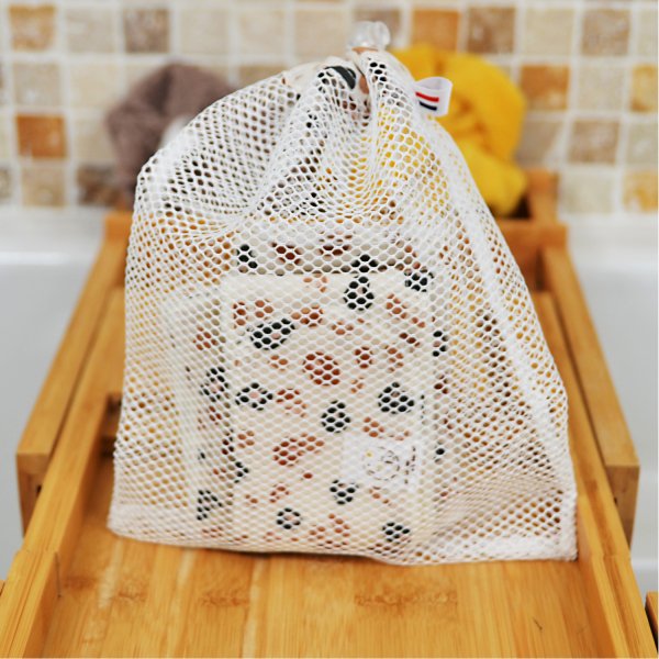 Ensemble de 7 lingettes démaquillantes, bandeau make-up et filet de lavage