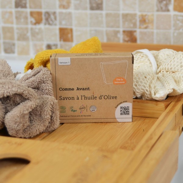 Savon naturel à l'huile d'olive - Comme Avant