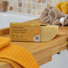 Shampoing solide à l'huile d'argan Cheveux secs - Comme Avant