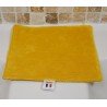Serviette visage en coton et éponge bambou Oeko-Tex Jaune curcuma Serviette visage en coton et éponge bambou Oeko-Tex Jaune curcuma
