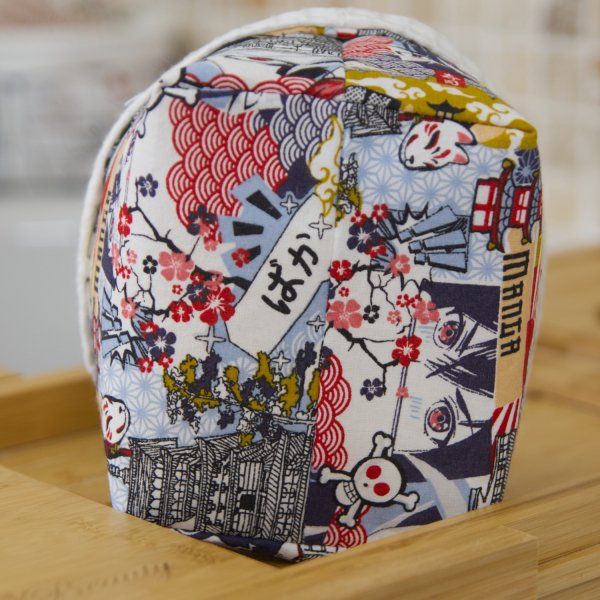 Petit panier Blanc Manga C de B Les cousettes de Bobinette
