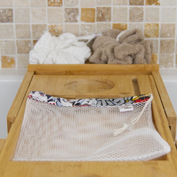 Ensemble de 7 lingettes démaquillantes, bandeau make-up et filet de lavage