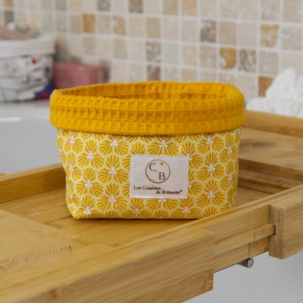 Petit panier Jaune curcuma Riad
