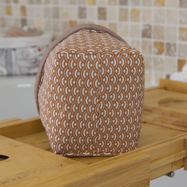 Petit panier Cappuccino Saijo C de B Les cousettes de Bobinette