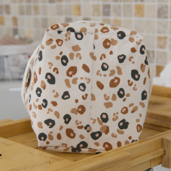 Grand panier Écru Fauve C de B Les cousettes de Bobinette