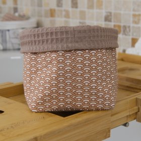 Grand panier Cappuccino Saijo C de B Les cousettes de Bobinette