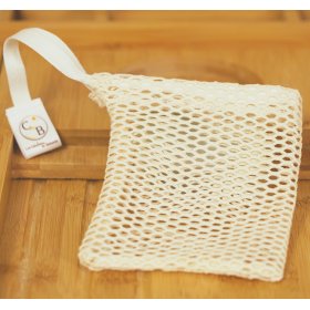 Filet savon en Coton bio GOTS. 9.5*11.5cm