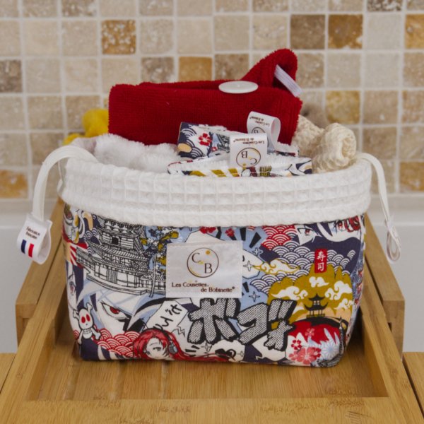 Panier l'Essentiel de la douche C de B Les cousettes de Bobinette