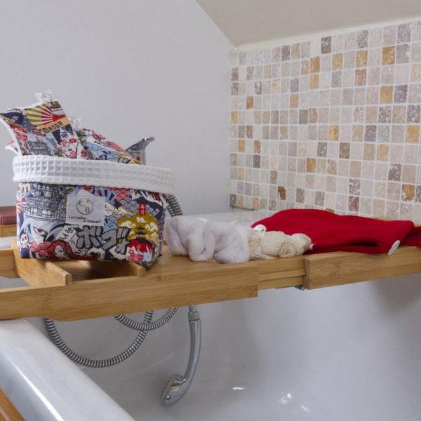 Panier l'Essentiel de la douche C de B Les cousettes de Bobinette